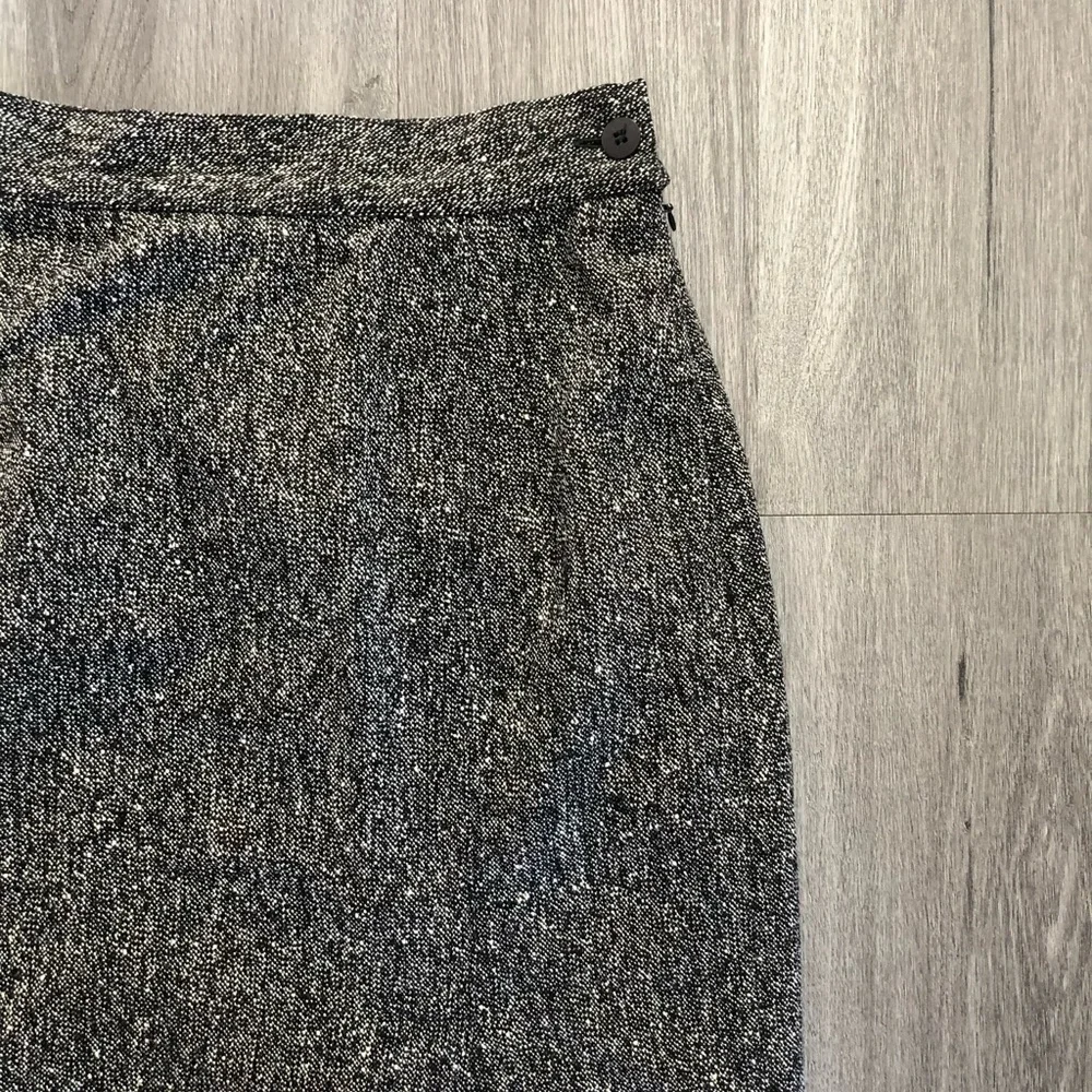 Vintage Iceberg High Waist Made In Italy Wool Pencil Skirt - Picture 5 of 9